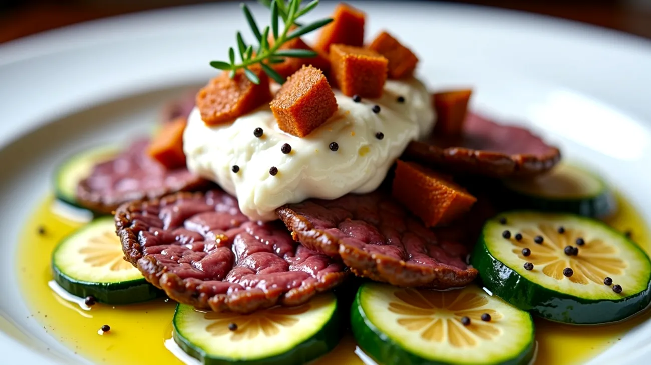 Straccetti golosi zucchine croccanti ricotta e acciughe"